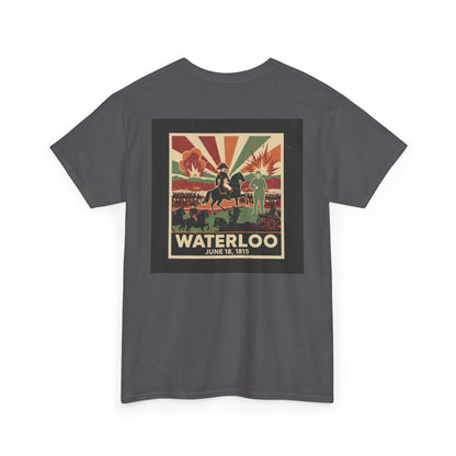 Waterloo 1815 Vintage Poster T-Shirt – Napoleonic Battle History Tee