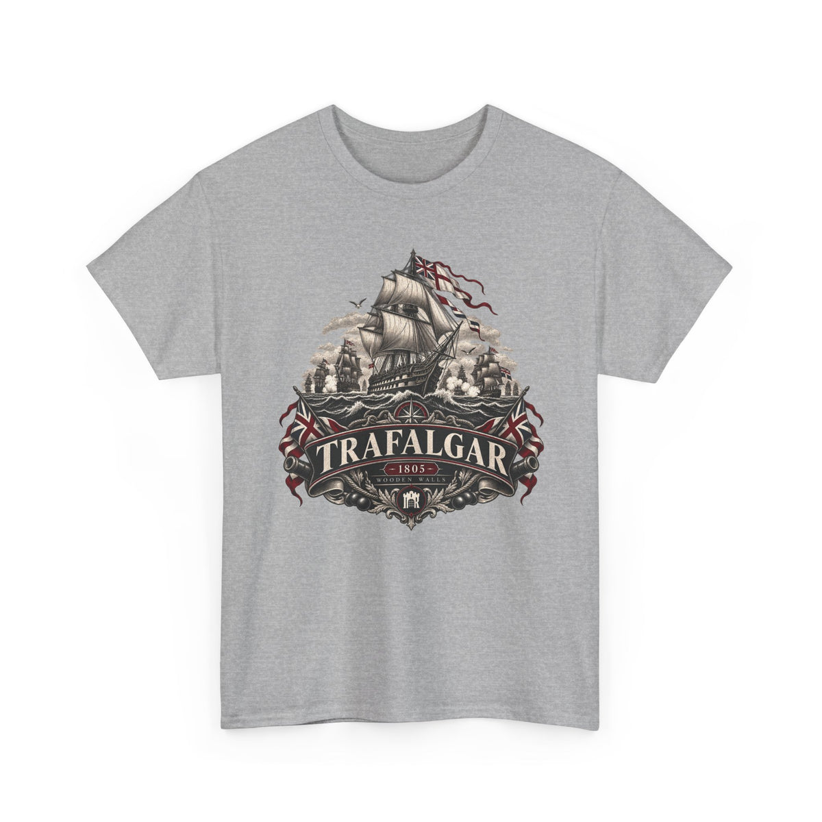 Trafalgar 1805 Royal Navy T-shirt – alternate product view 3