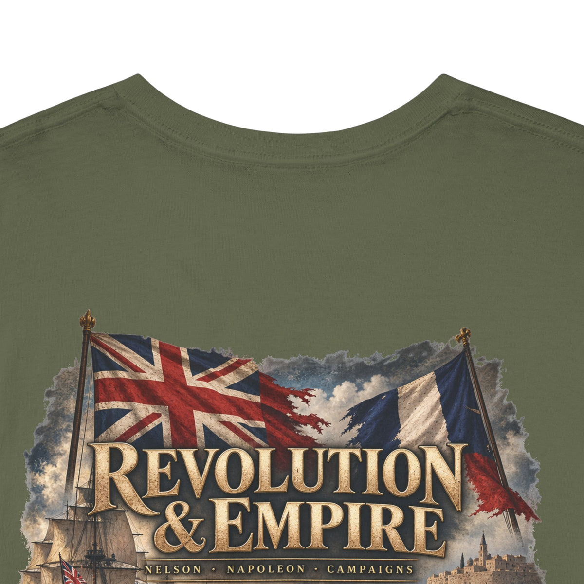 Revolution & Empire T-Shirt — 1750–1815 Military History