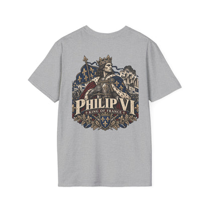 Philip VI King of France T‑Shirt Iron Regiment historical T-shirt image 10