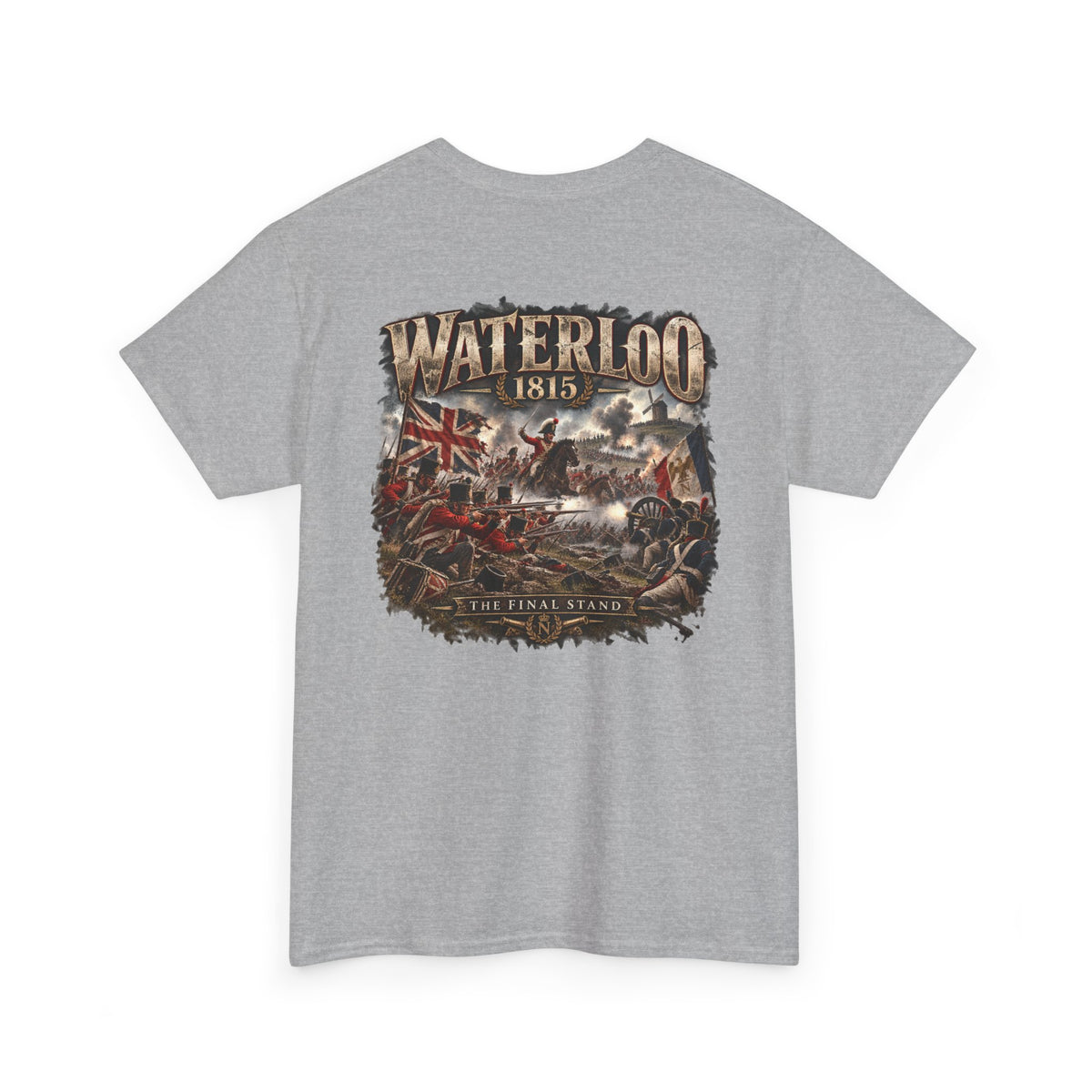 Waterloo 1815 Battle Scene T-Shirt — Napoleonic Wars