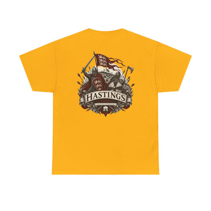 Battle of Hastings 1066 medieval history T-shirt product mock-up