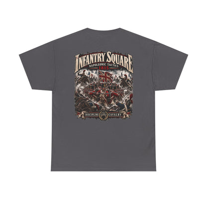 Infantry Square Napoleonic tactics T-shirt product mock-up