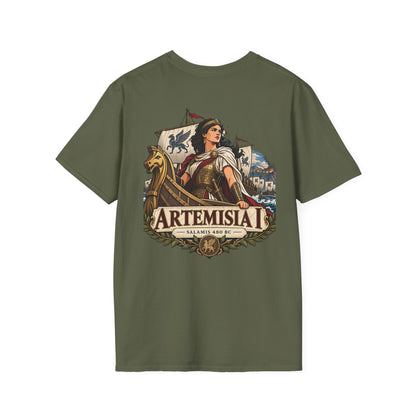Artemisia I Naval Commander Graphic T-Shirt Iron Regiment historical T-shirt image 12