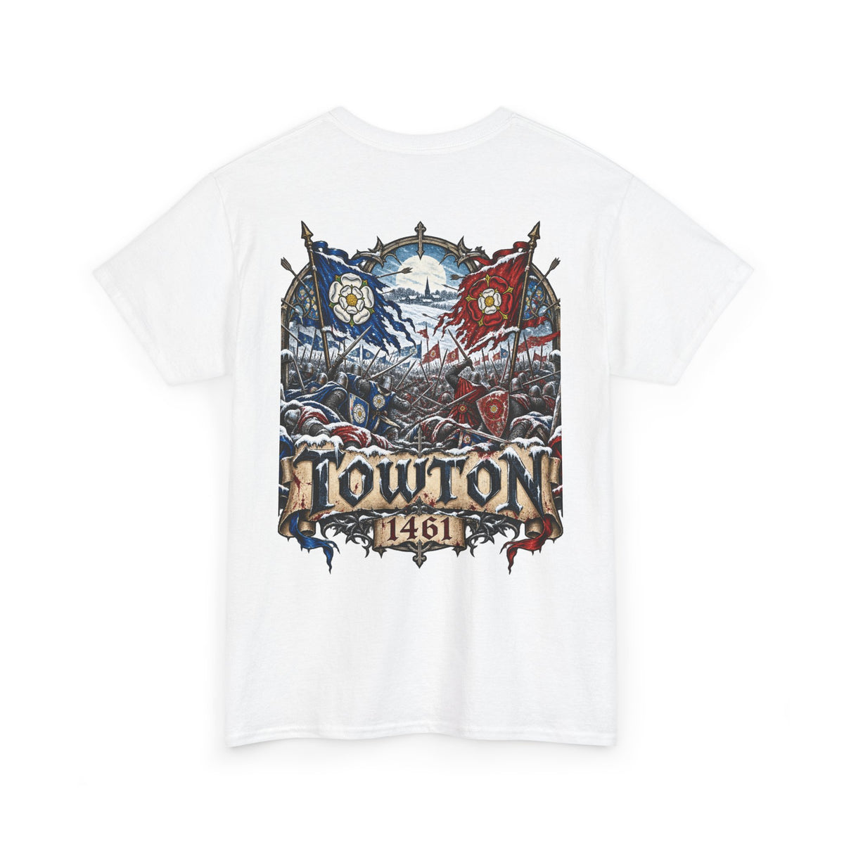 Towton 1461 Battle Tee Iron Regiment historical T-shirt image 9