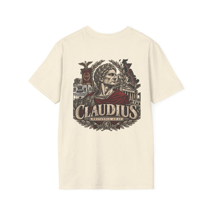 Claudius Roman Emperor T‑Shirt Iron Regiment historical T-shirt image 6