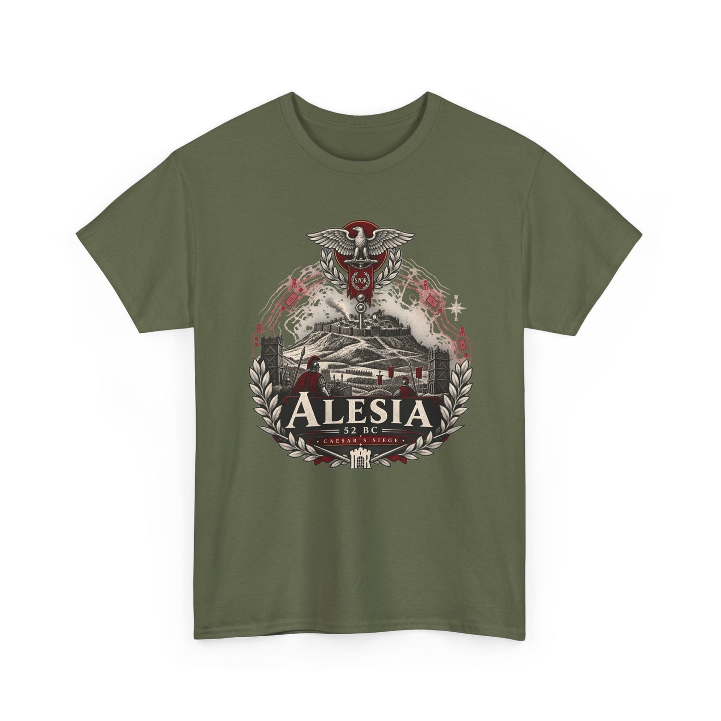 Alesia 52 BC Roman Battle T-shirt – alternate product view 3