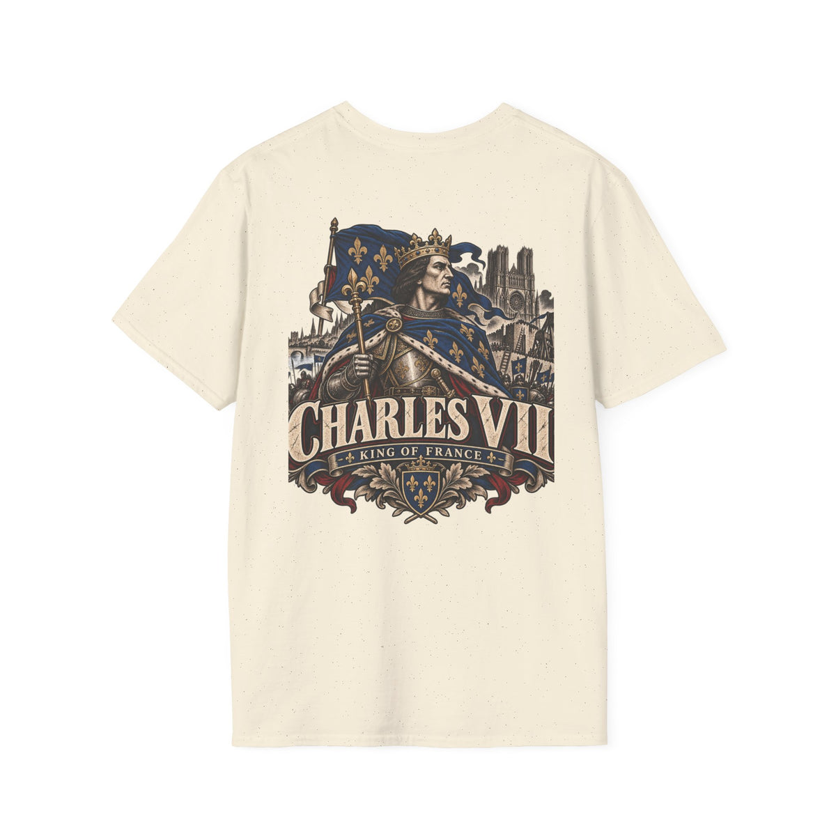 Charles VII King of France T-Shirt Iron Regiment historical T-shirt image 10