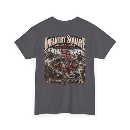 Infantry Square Napoleonic tactics T-shirt product mock-up