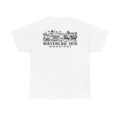 Waterloo 1815 Battlefield Engraving T-Shirt – Napoleonic History Tee