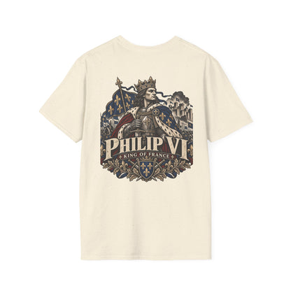 Philip VI King of France T‑Shirt Iron Regiment historical T-shirt image 12
