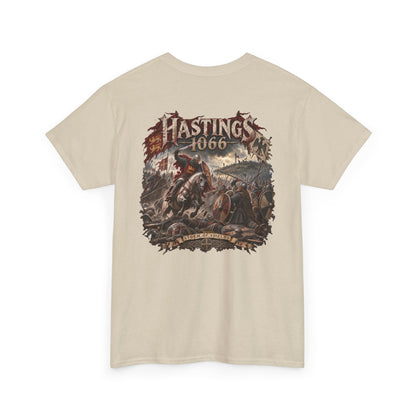 Hastings 1066 Battle Scene T-Shirt — Norman Conquest
