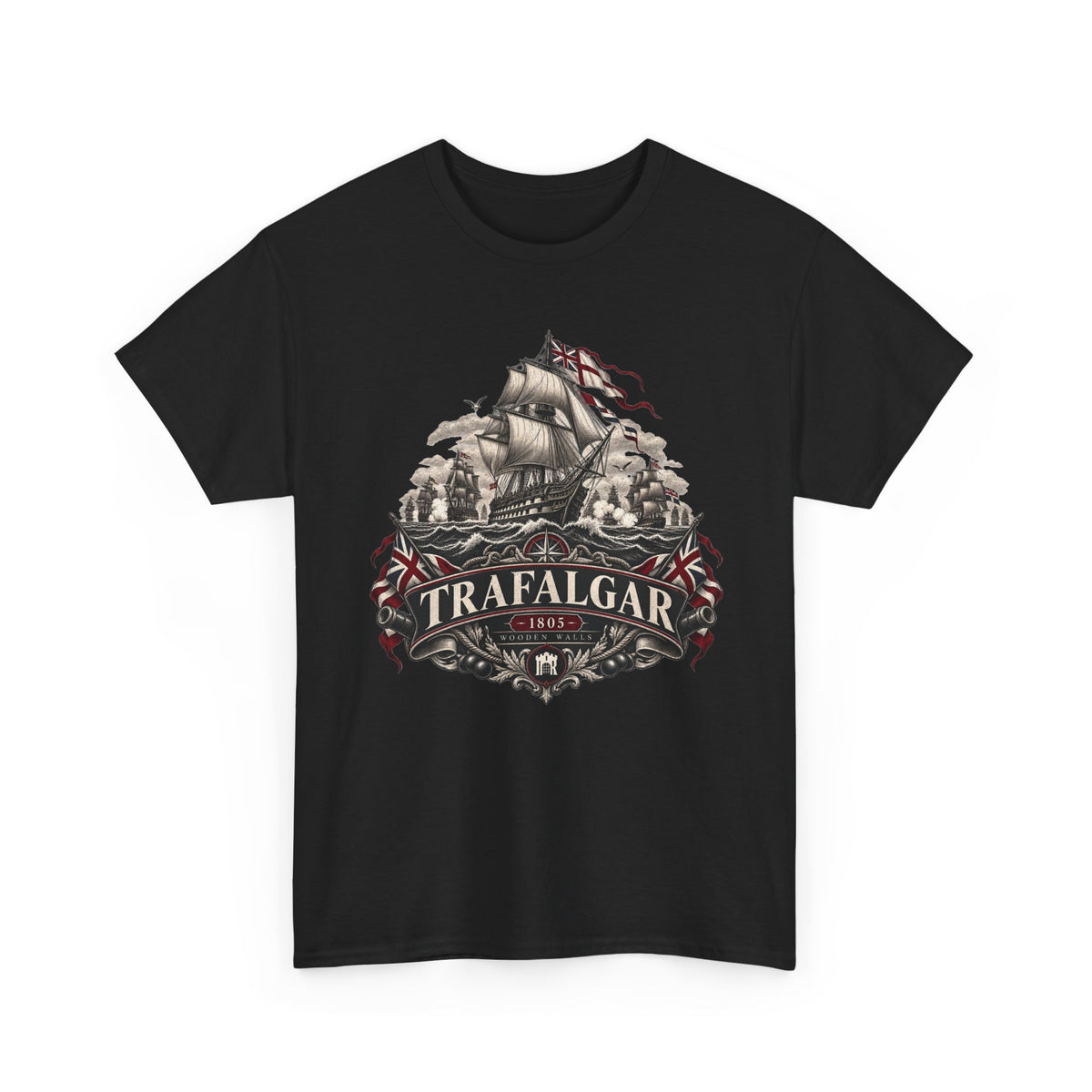 Trafalgar 1805 Royal Navy T-shirt – alternate product view 2