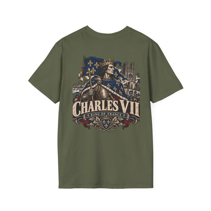 Charles VII King of France T-Shirt Iron Regiment historical T-shirt image 12