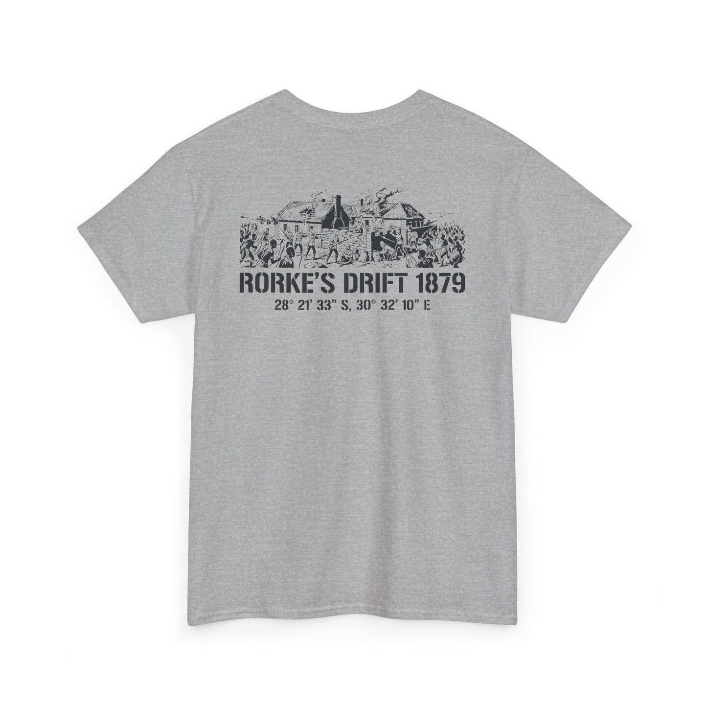 Rorke's Drift 1879 Tee | Historical Battle Illustration