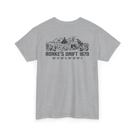 Rorke's Drift 1879 Tee | Historical Battle Illustration