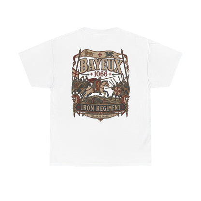 Bayeux 1066 Norman Conquest history T-shirt product mock-up