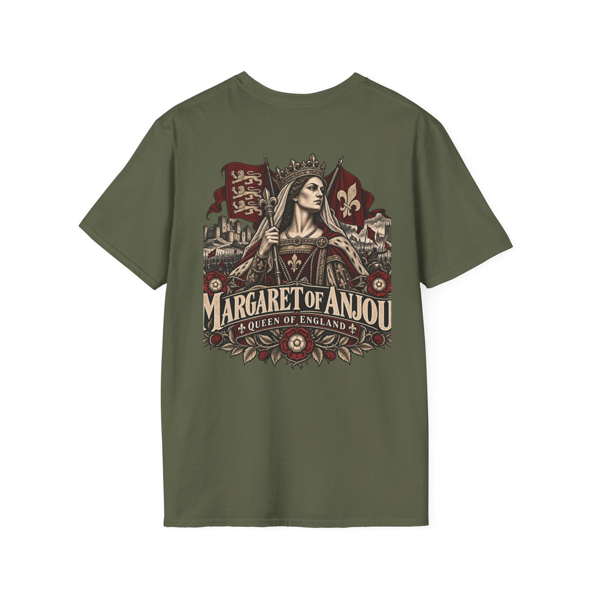 Margaret of Anjou T-Shirt Iron Regiment historical T-shirt image 12