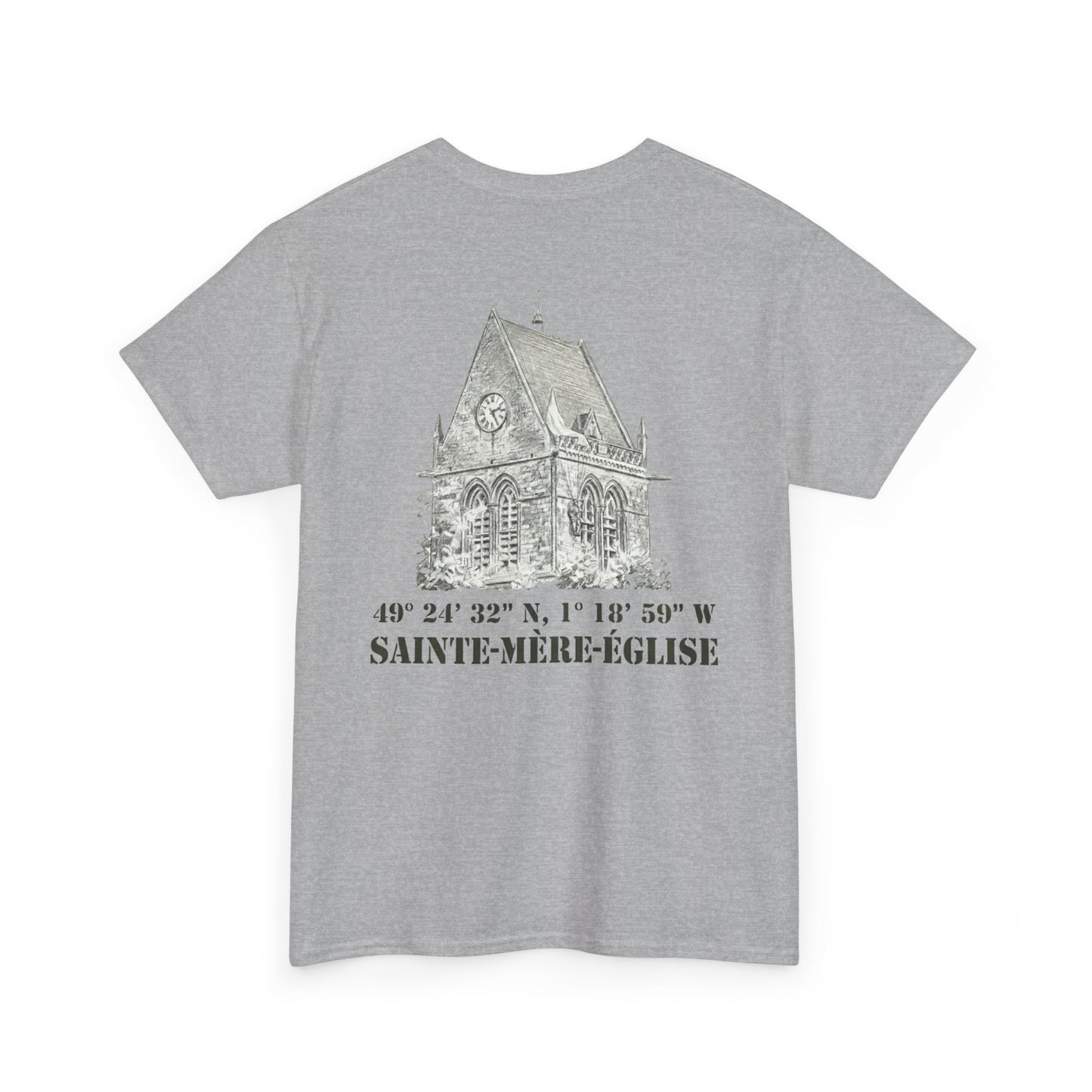 Sainte-Mère-Église 1944 Vintage Church T-Shirt