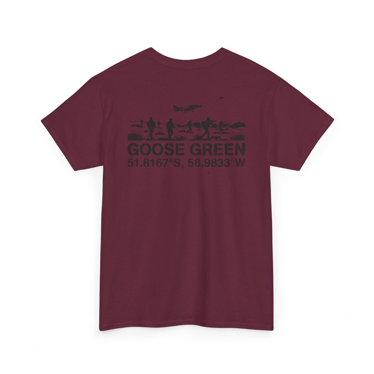 Goose Green 1982 T-Shirt — Falklands War Heritage Graphic