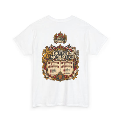 British Monarchs since 1707 T-shirt – alternate product view 7