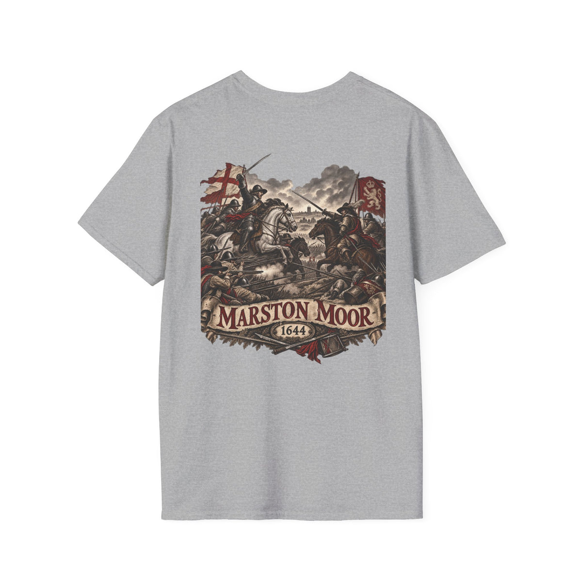 Marston Moor 1644 Battle T-Shirt Iron Regiment historical T-shirt image 6