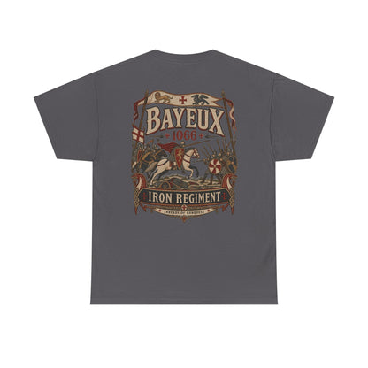 Bayeux 1066 Norman Conquest history T-shirt product mock-up