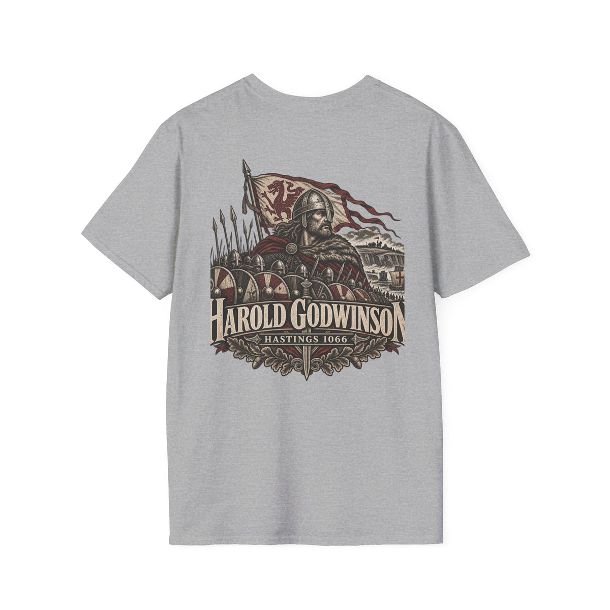 Harold Godwinson T-Shirt Iron Regiment historical T-shirt image 10