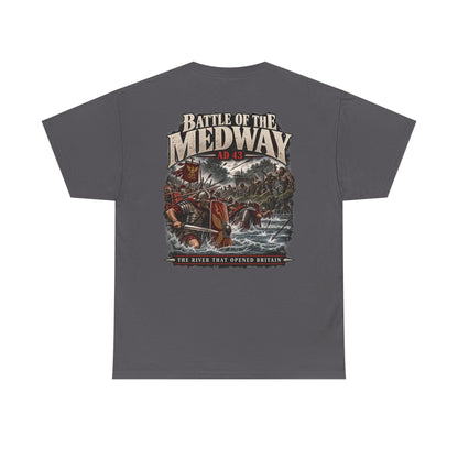 Battle of the Medway AD 43 Roman Britain T-shirt product mock-up