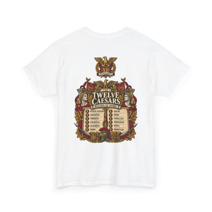 Twelve Caesars Roman history T-shirt – alternate product view 7