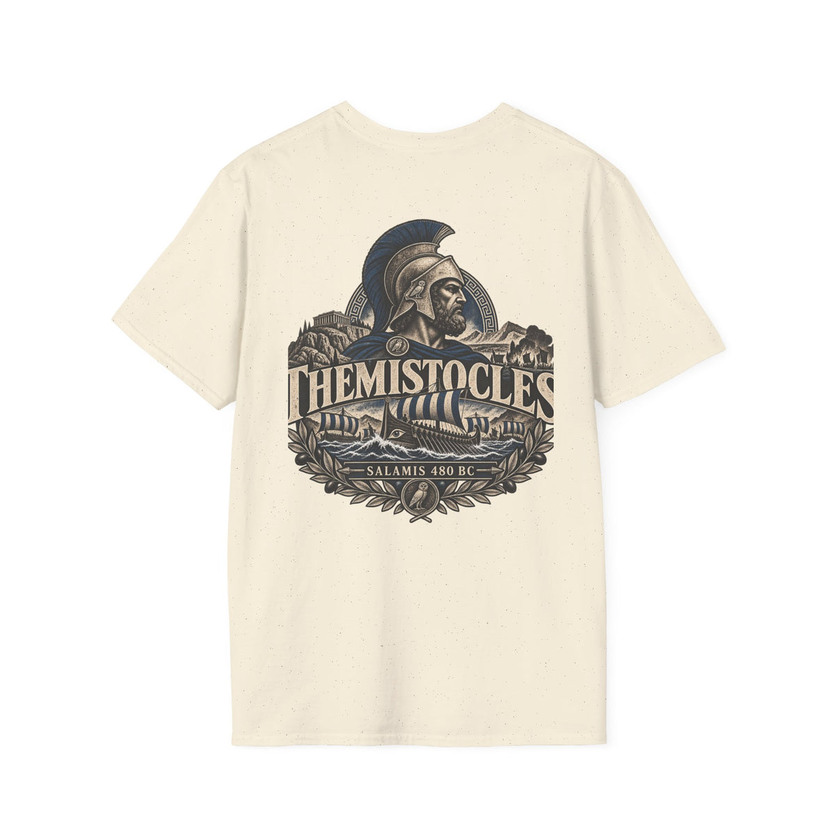 Themistocles Spartan Warrior T-Shirt Iron Regiment historical T-shirt image 6