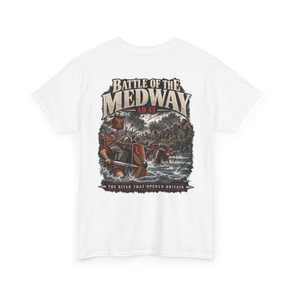 Battle of the Medway AD 43 Roman Britain T-shirt product mock-up