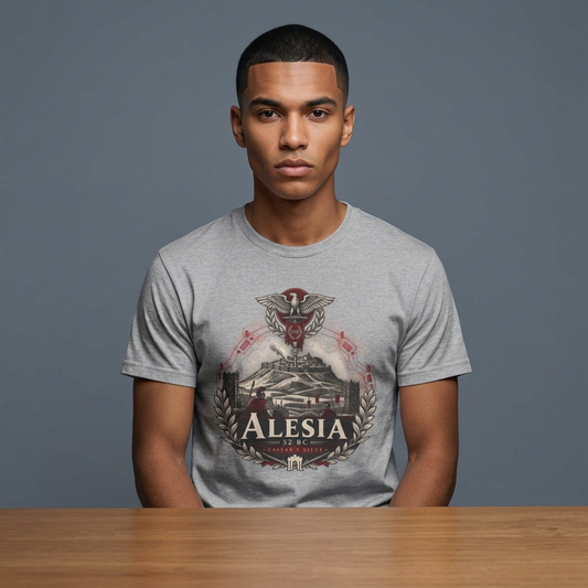 Alesia 52 BC Roman battle T-shirt design – Iron Regiment