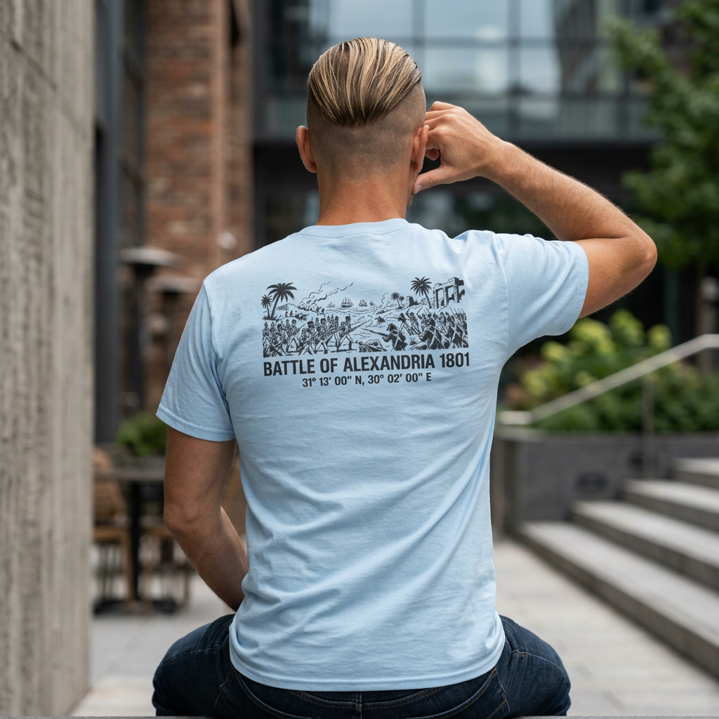 Alexandria 1801 T-Shirt – French Revolutionary Wars History Tee