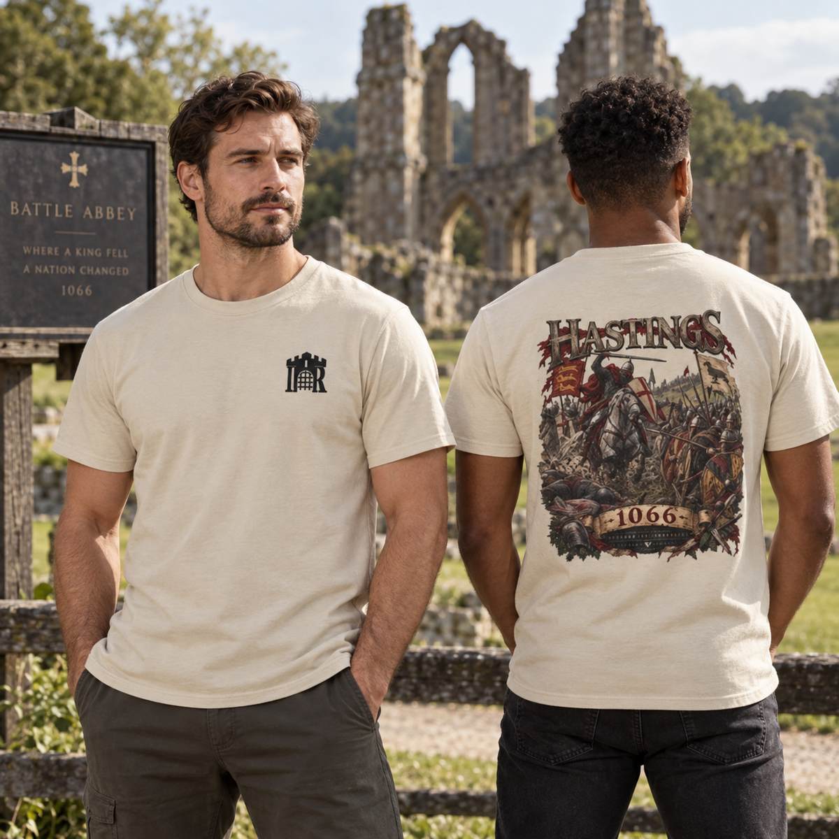 Hastings 1066 Heritage T-Shirt — Anglo-Saxon & Norman England