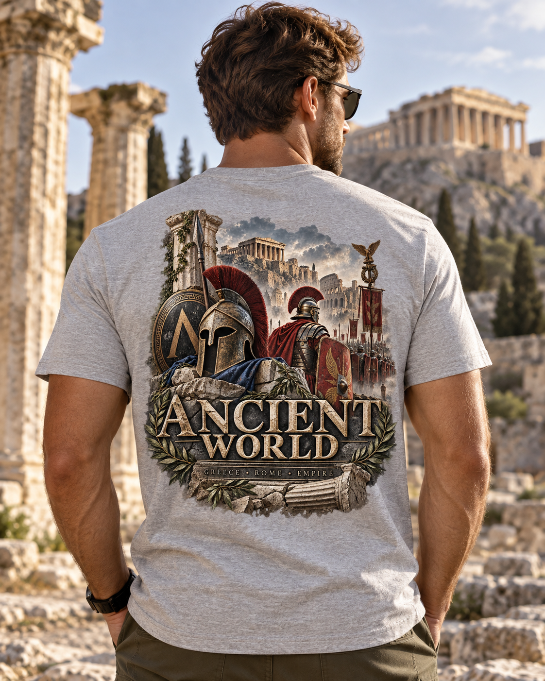 Ancient World T-Shirt — Greece, Rome & Classical Warfare