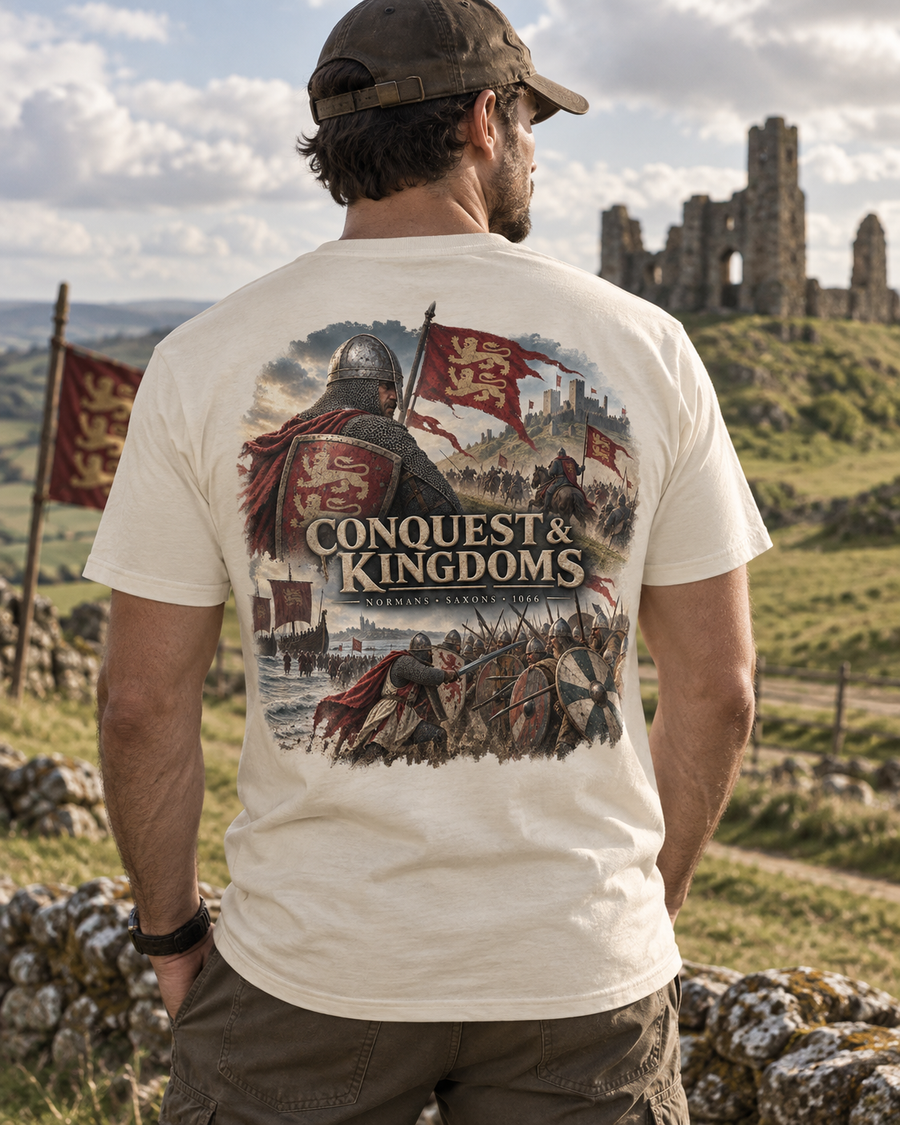 Conquest & Kingdoms T-Shirt — 1066 & Medieval England