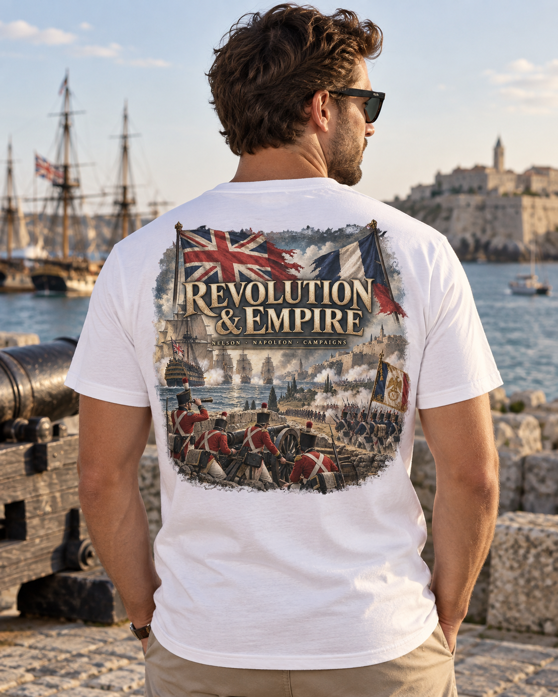 Revolution & Empire T-Shirt — 1750–1815 Military History