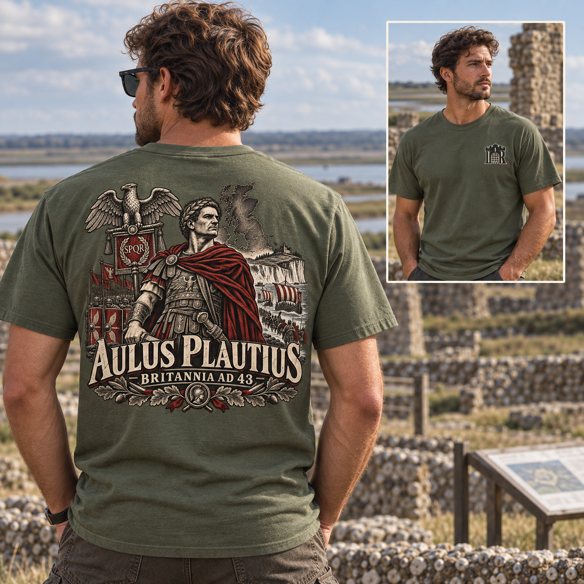 Roman Legionnaire T-Shirt Iron Regiment historical T-shirt image 1