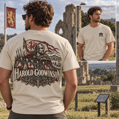 Harold Godwinson T-Shirt Iron Regiment historical T-shirt image 1