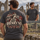Henry VI King of England T-Shirt — Medieval Royalty Graphic Tee