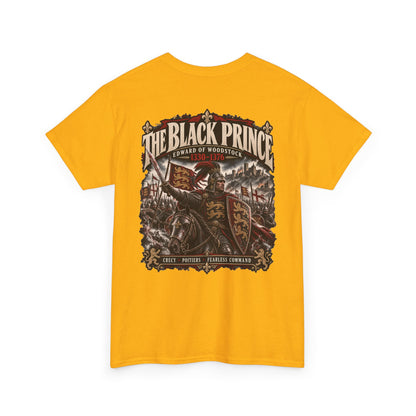 Edward the Black Prince medieval knight T-shirt product mock-up