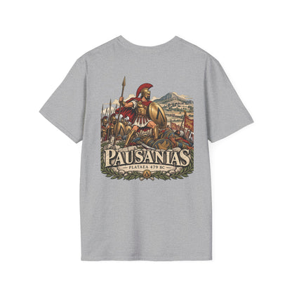 Pausanias Spartan Warrior T-Shirt Iron Regiment historical T-shirt image 10
