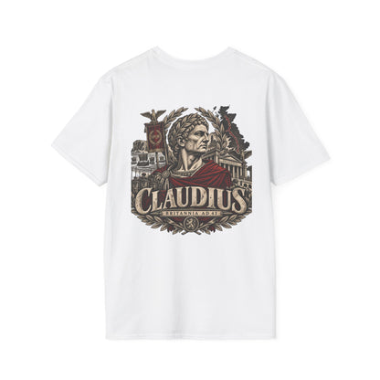 Claudius Roman Emperor T‑Shirt Iron Regiment historical T-shirt image 8