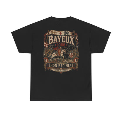 Bayeux 1066 Norman Conquest history T-shirt product mock-up