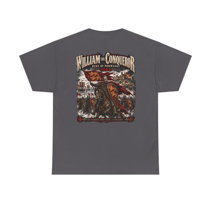 William the Conqueror Norman Conquest history T-shirt product mock-up