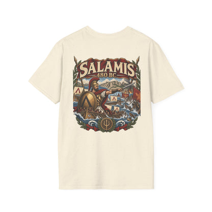 Salamis 480 BC Greek Battle T-Shirt Iron Regiment historical T-shirt image 10
