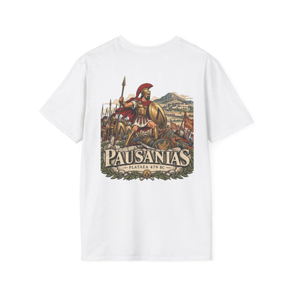 Pausanias Spartan Warrior T-Shirt Iron Regiment historical T-shirt image 8