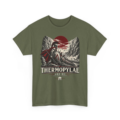 Thermopylae 480 BC Spartan T-shirt – alternate product view 3