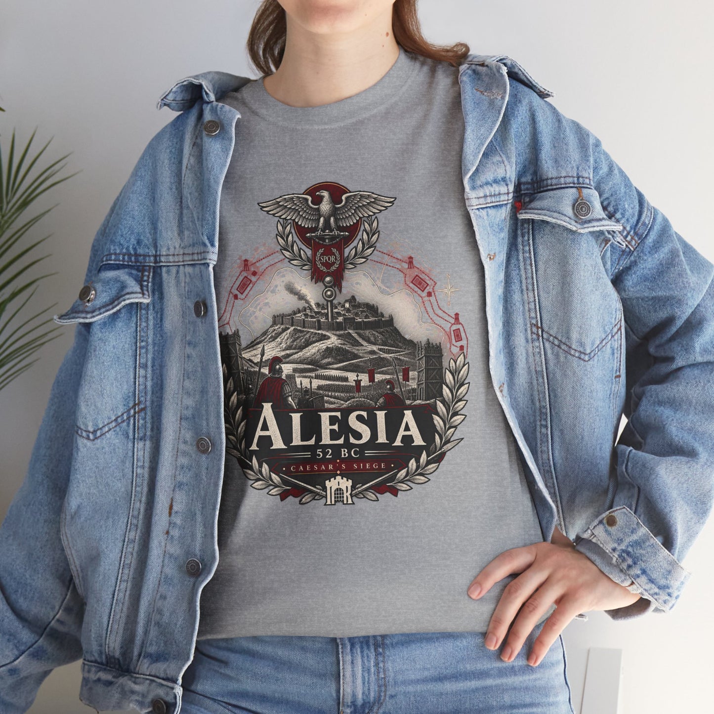 Alesia 52 BC Roman Battle T-shirt – alternate product view 6